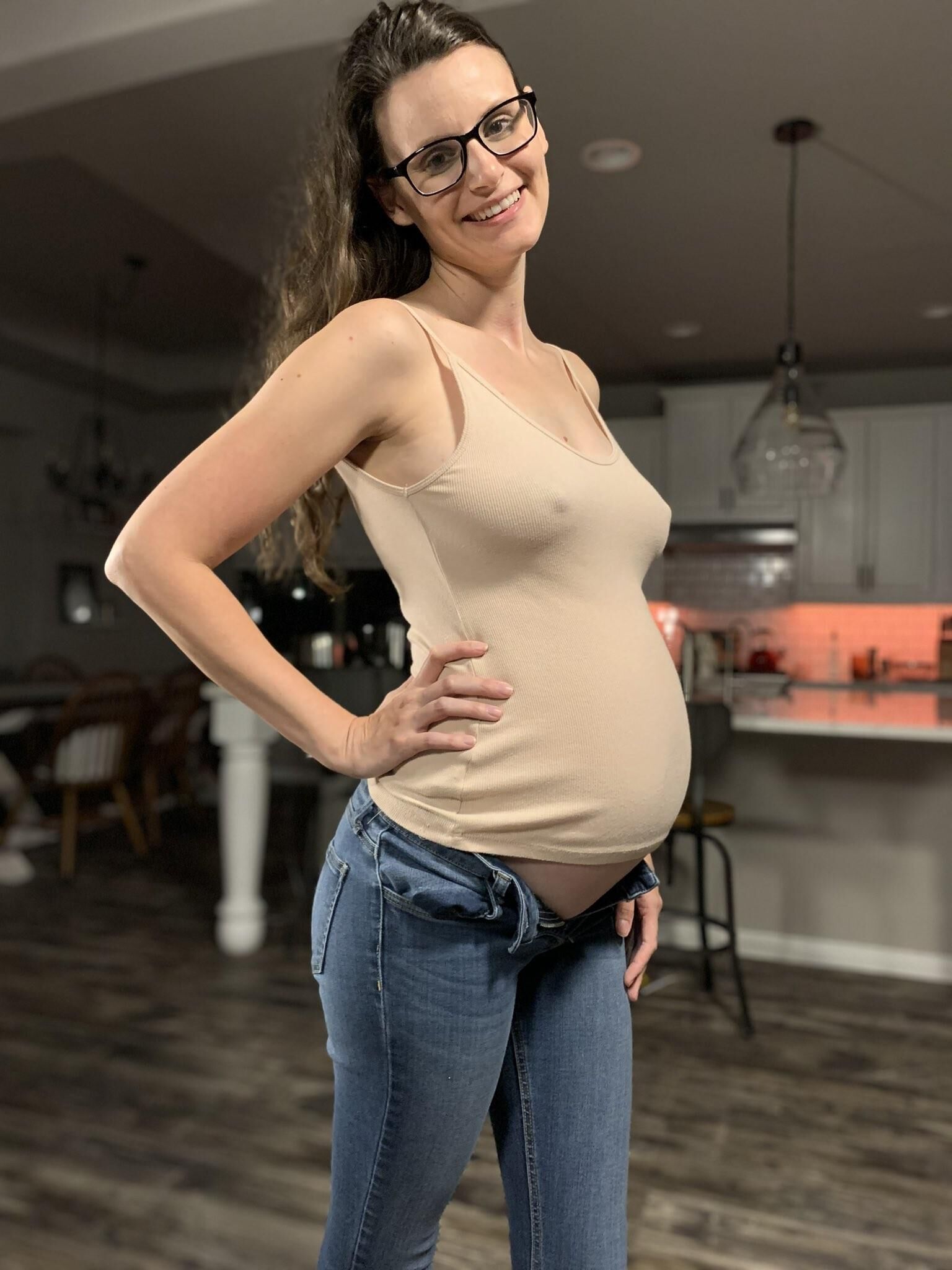 Pregnant Priscilla Johnson