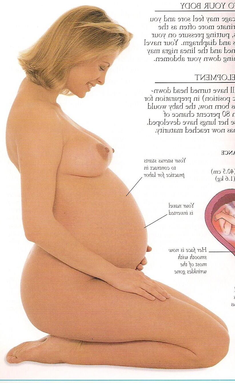 Pregnancy and labour vintage magazine