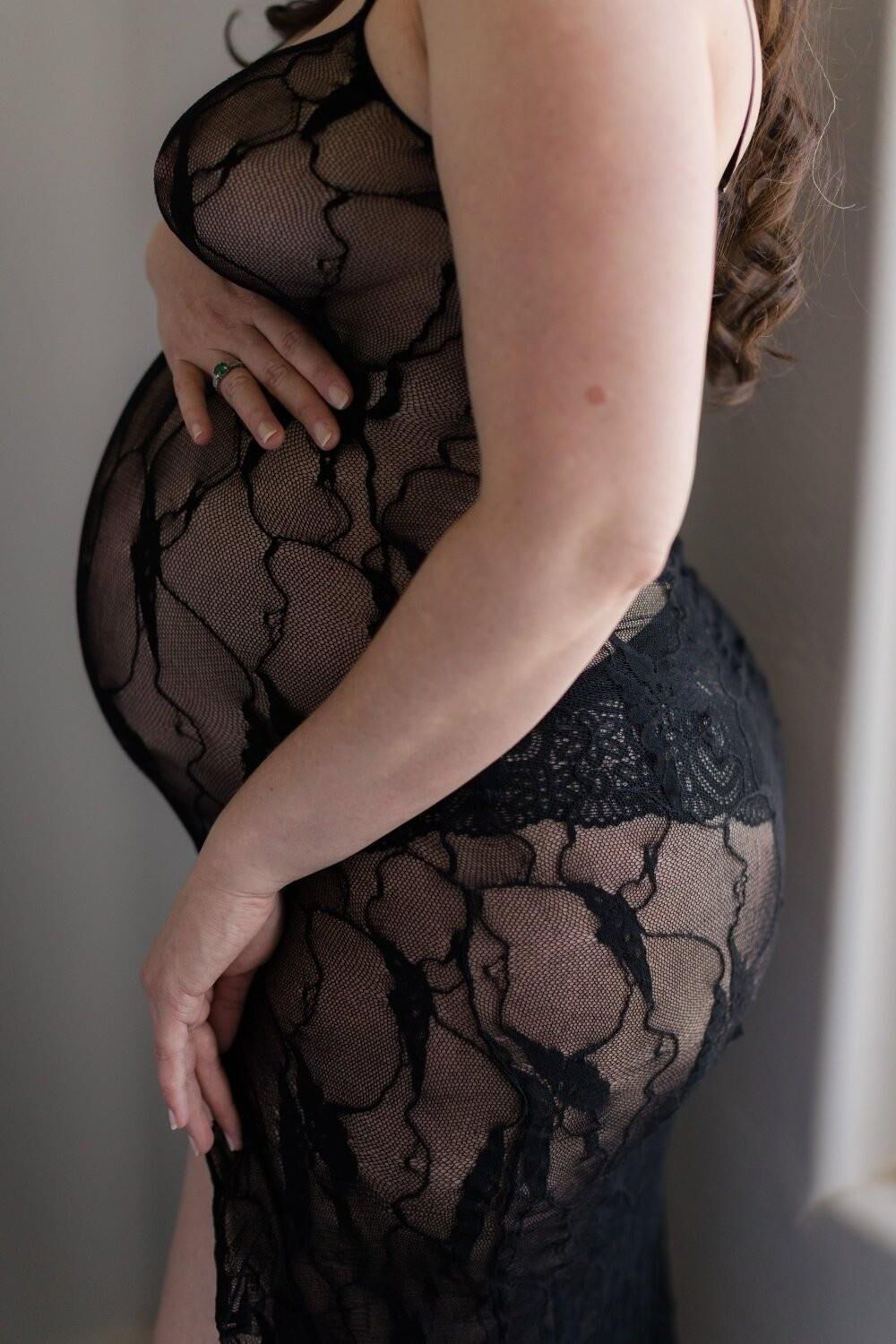 Pregnant Wife Boudoir 