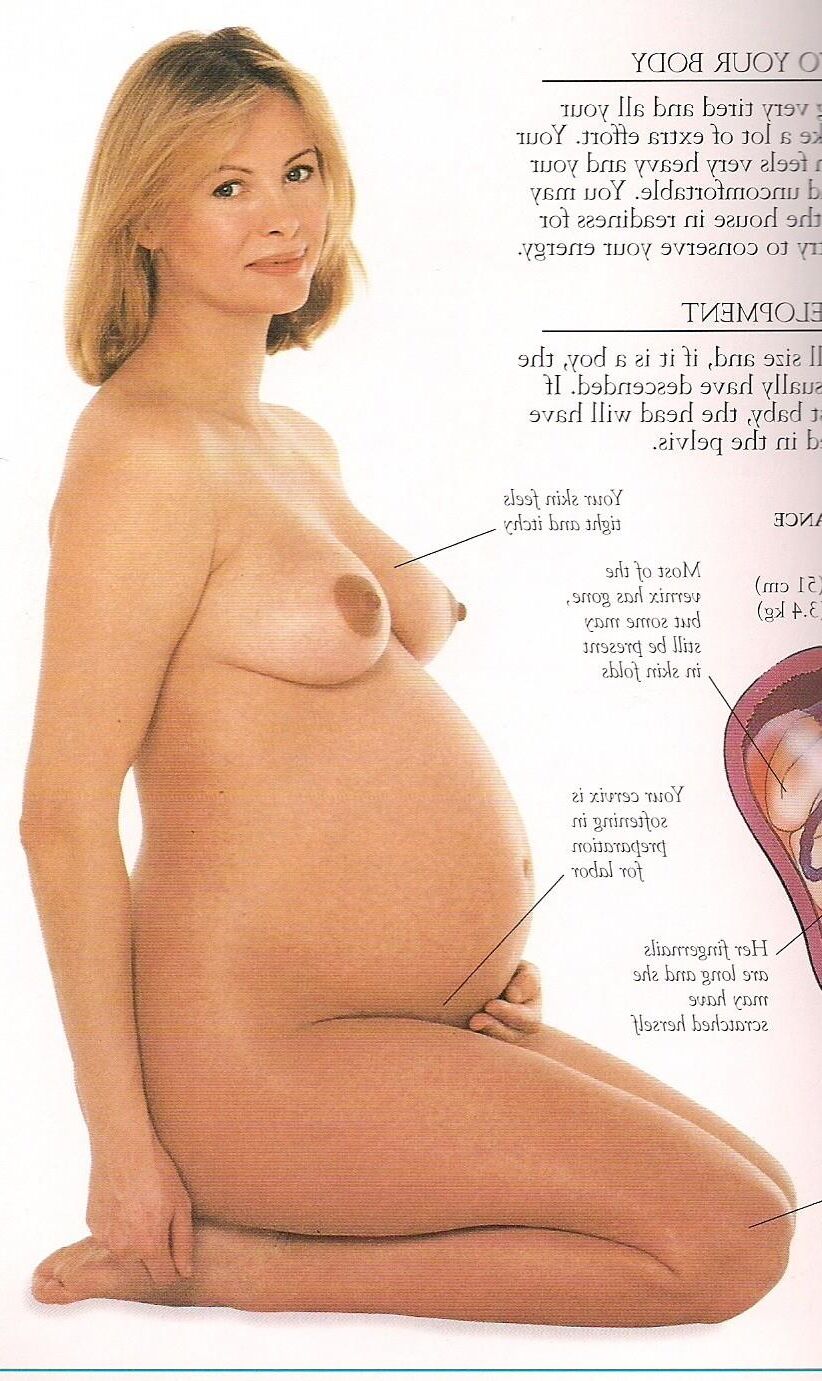 Pregnancy and labour vintage magazine