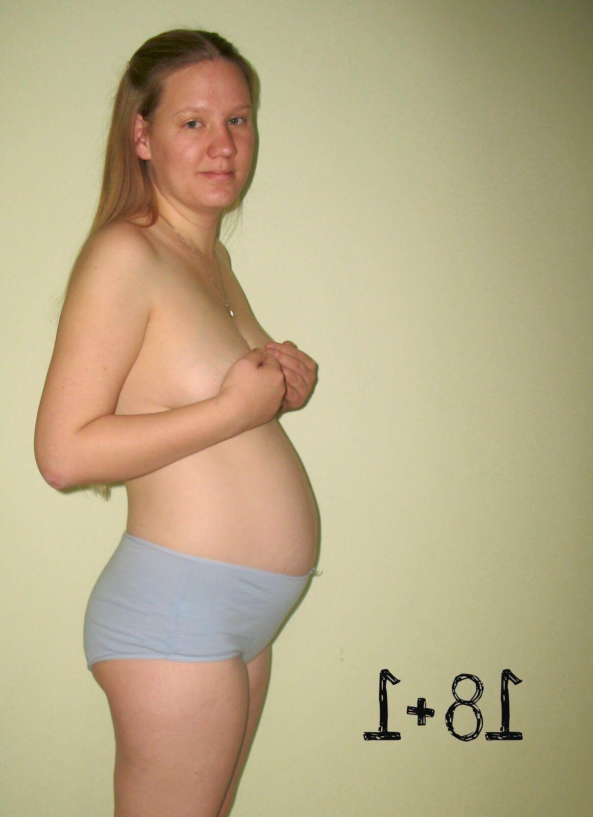 Almost nude Ann 6-39 weeks pregnant