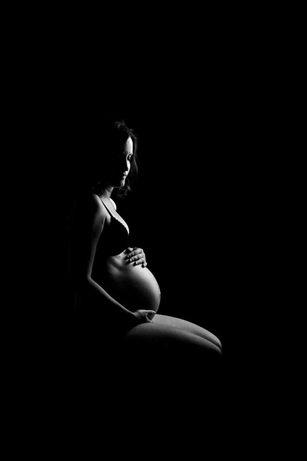 Séance photo pour une maman française enceinte