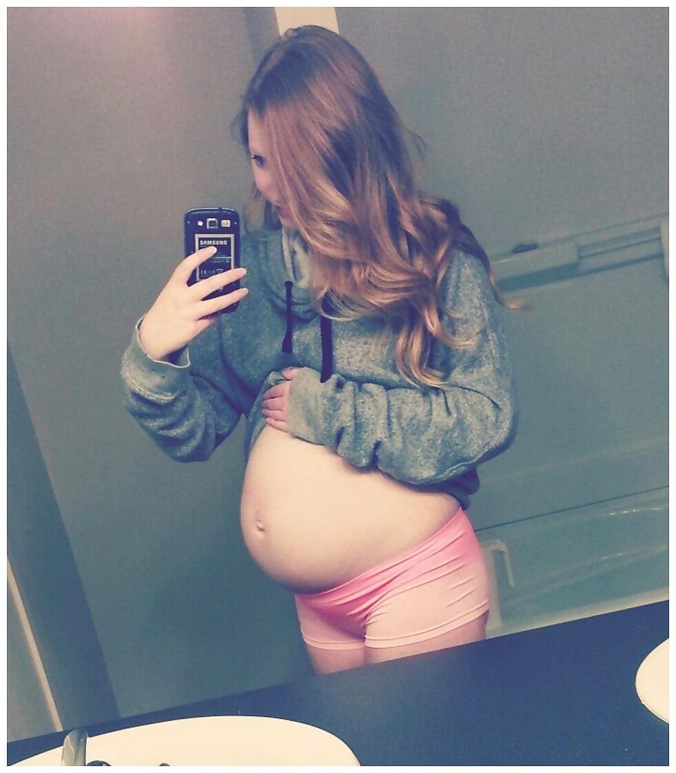 Pregnant teen