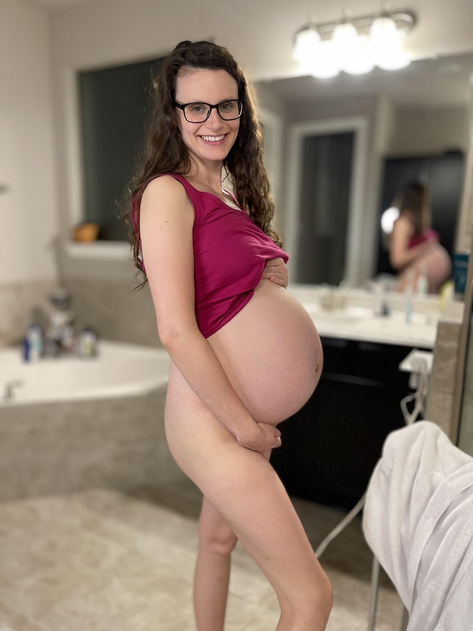 Pregnant Priscilla Johnson