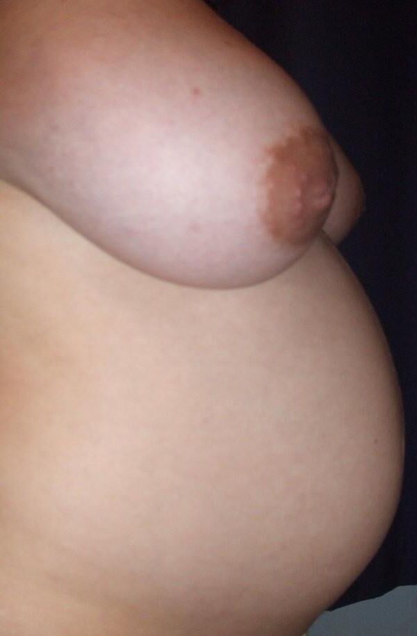 Jeune femme russe enceinte