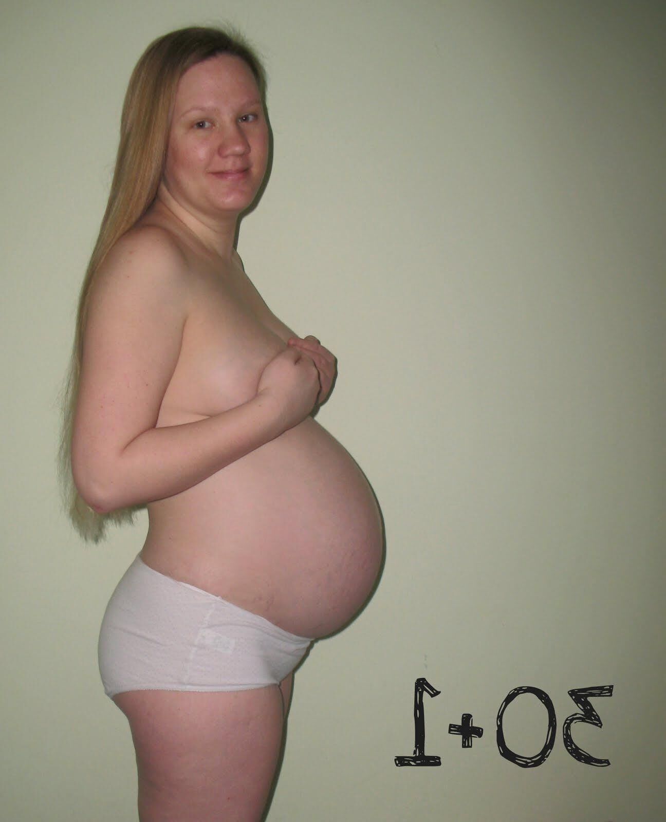 Almost nude Ann 6-39 weeks pregnant