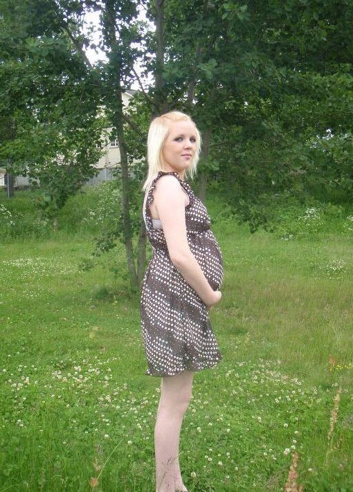 Pregnant teen from Sweden