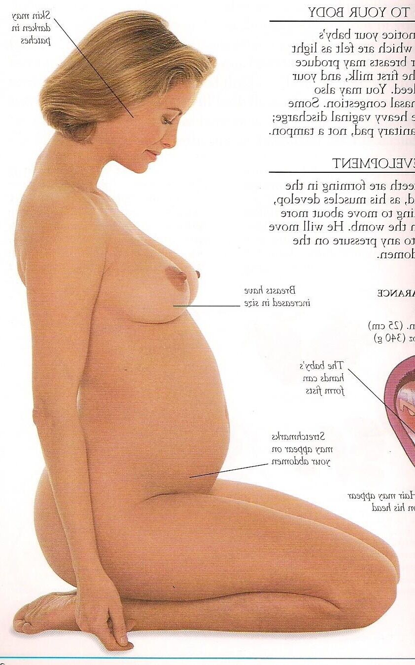 Pregnancy and labour vintage magazine