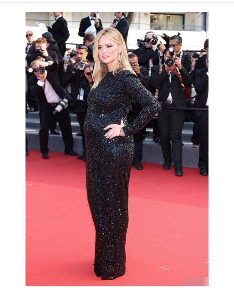 Virginie Efira pregnant