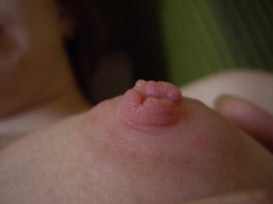 [Pregnant] Close-up of pussy and breasts