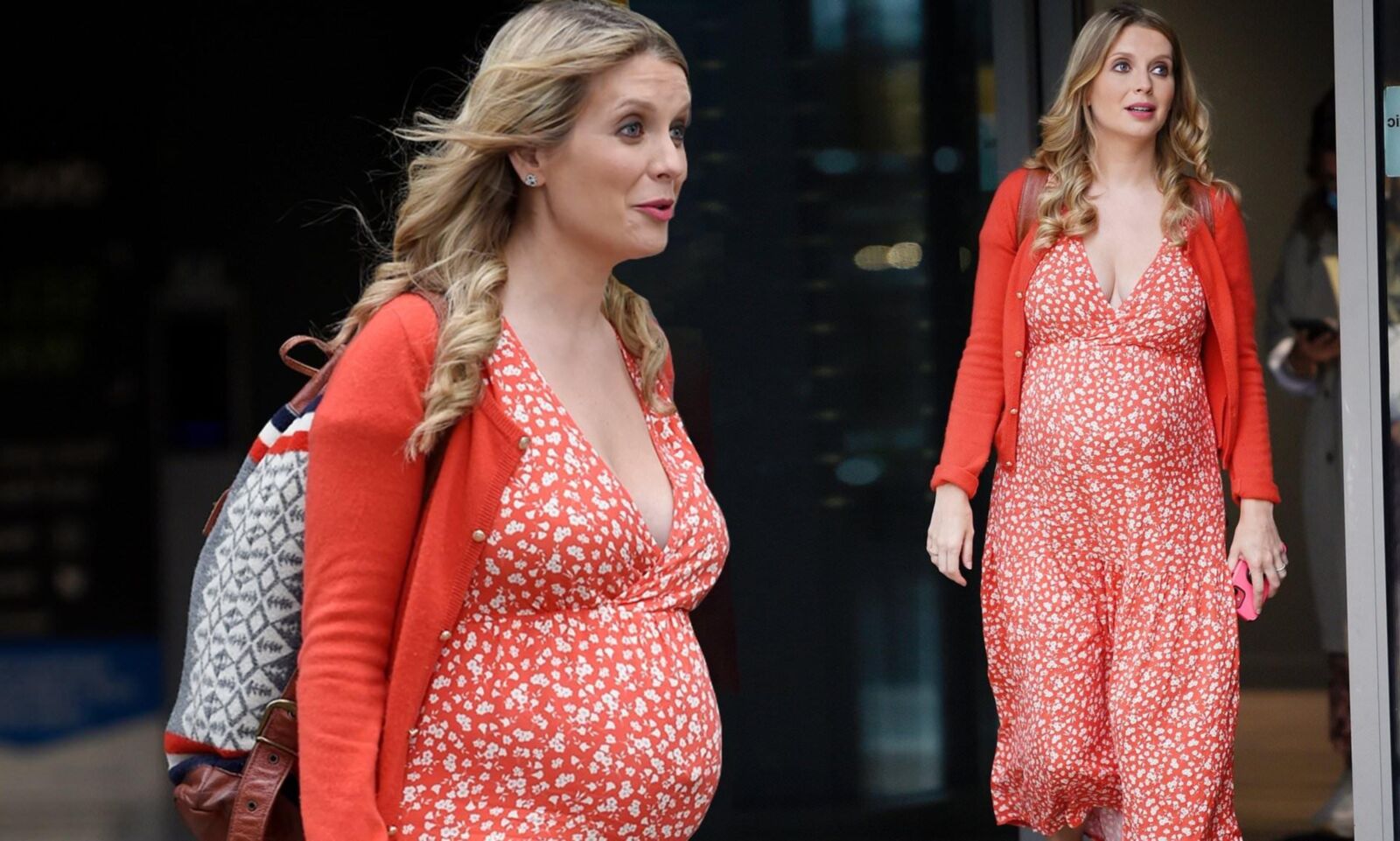 Rachel Riley pregnant - non-nude