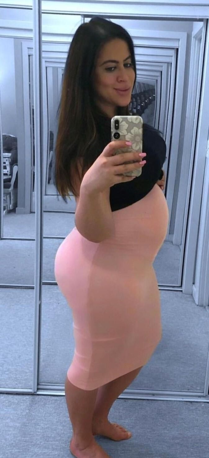 Preggo-Selfies - Stolz auf ihren traechtigen Wanst