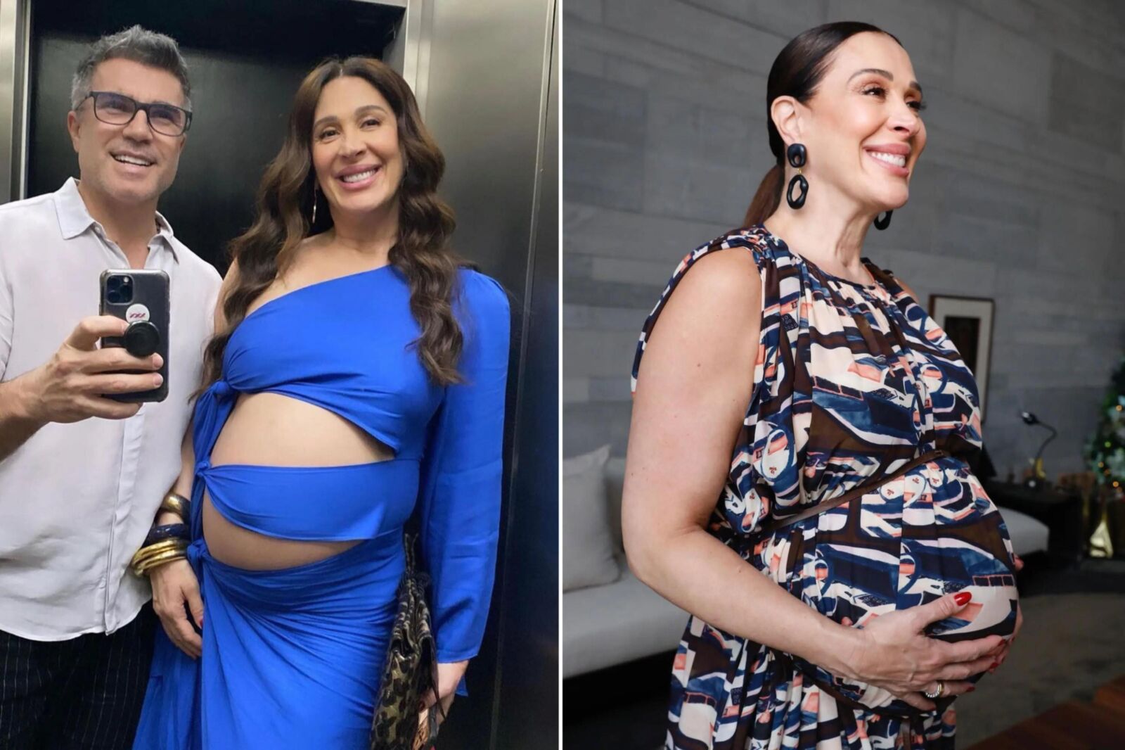 Claudia Raia pregnant at 56