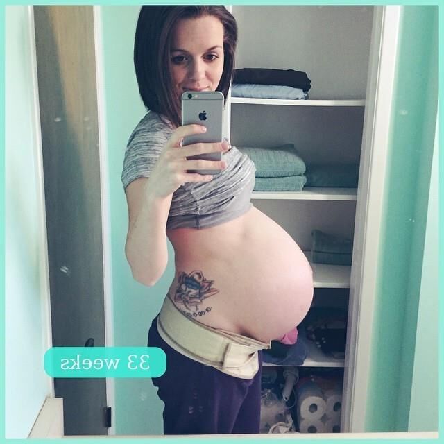 Selfies evolution of pregnancy