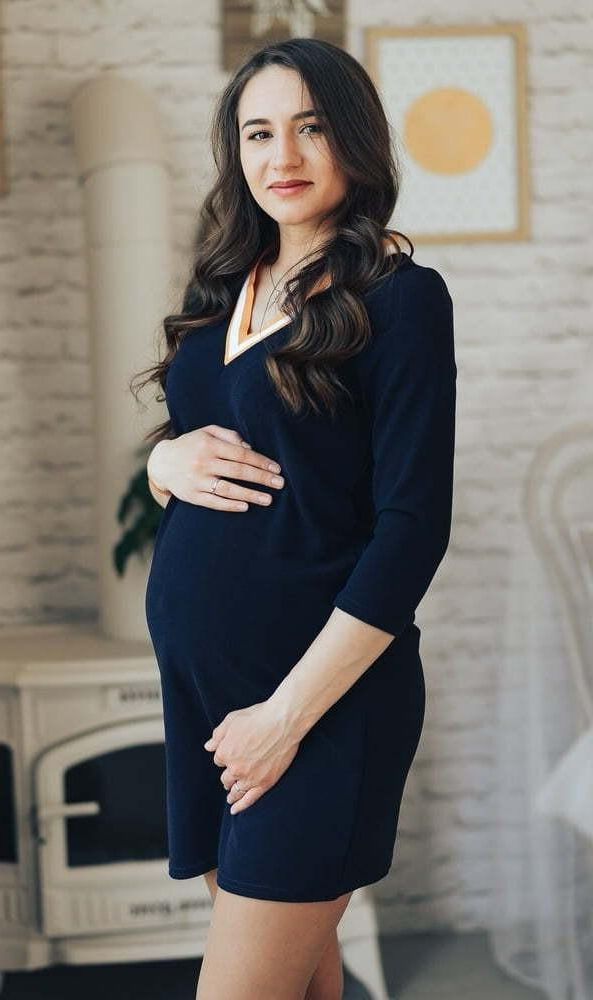 [Pregnant] beautiful Russian