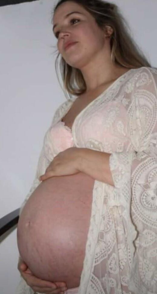 Clothed pregnant women