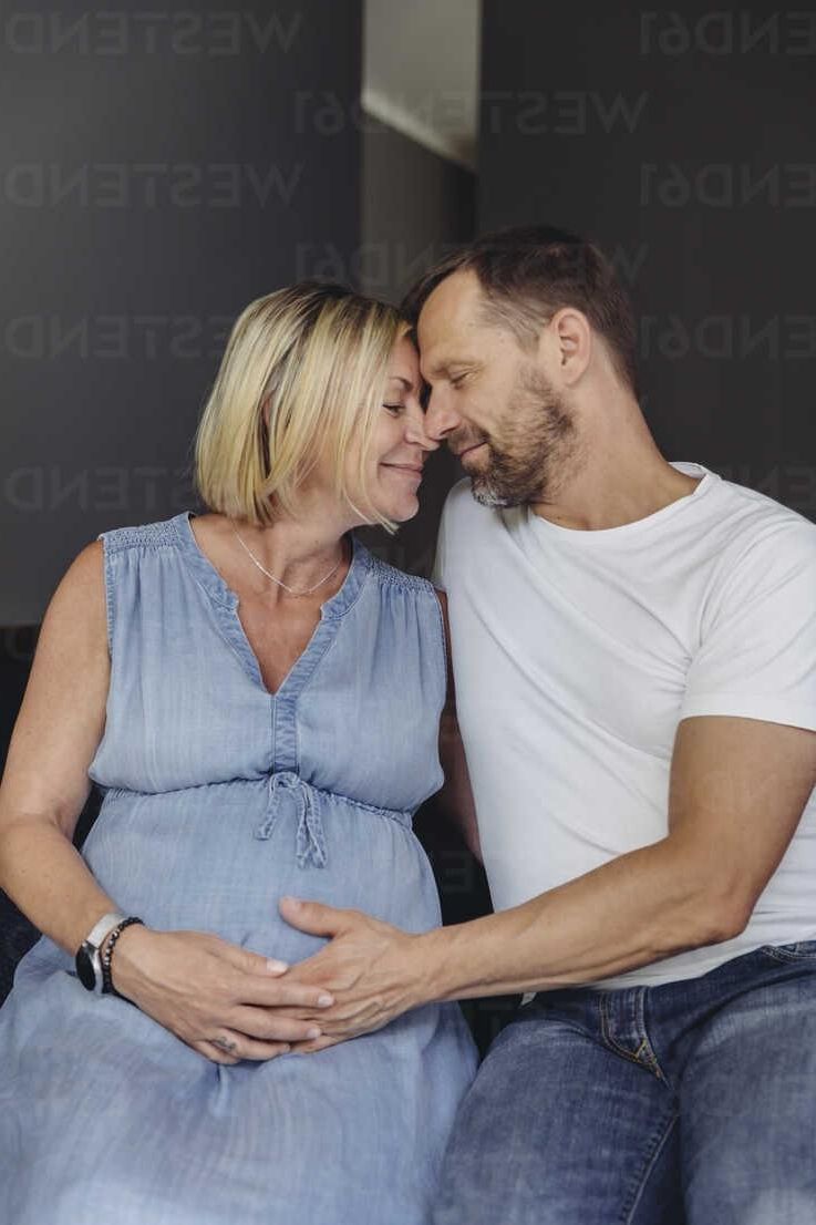 [Pregnant] mature German very happy