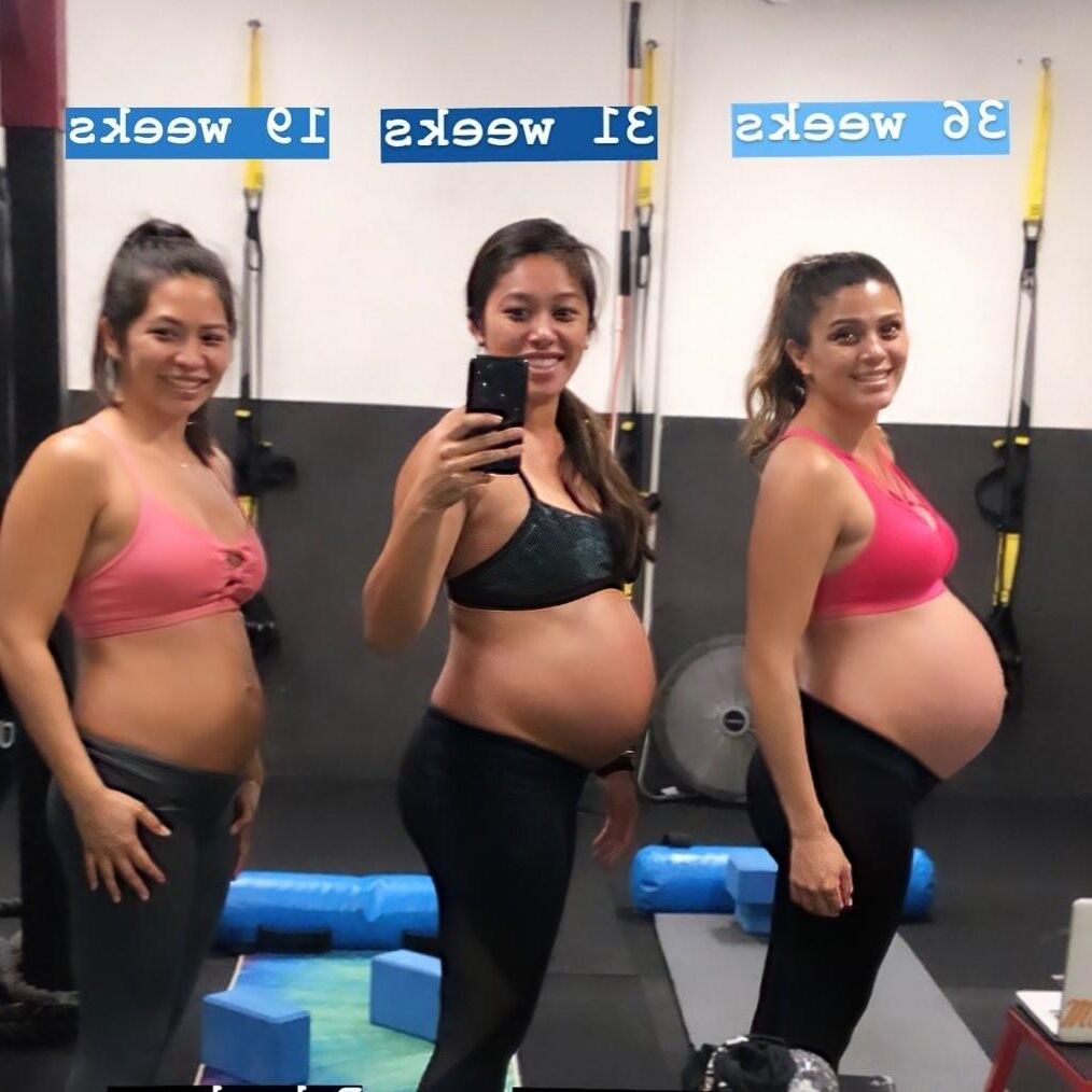 Pregnant sisters