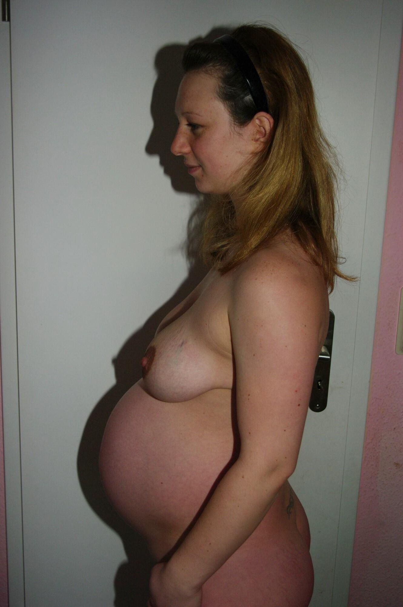 German pregnant wife private nudes Part I