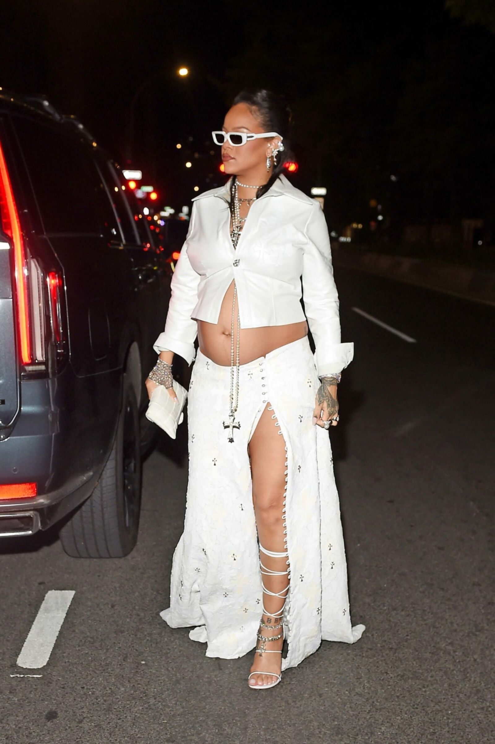 Rihanna - Jantar pós-evento do Met Gala 2023