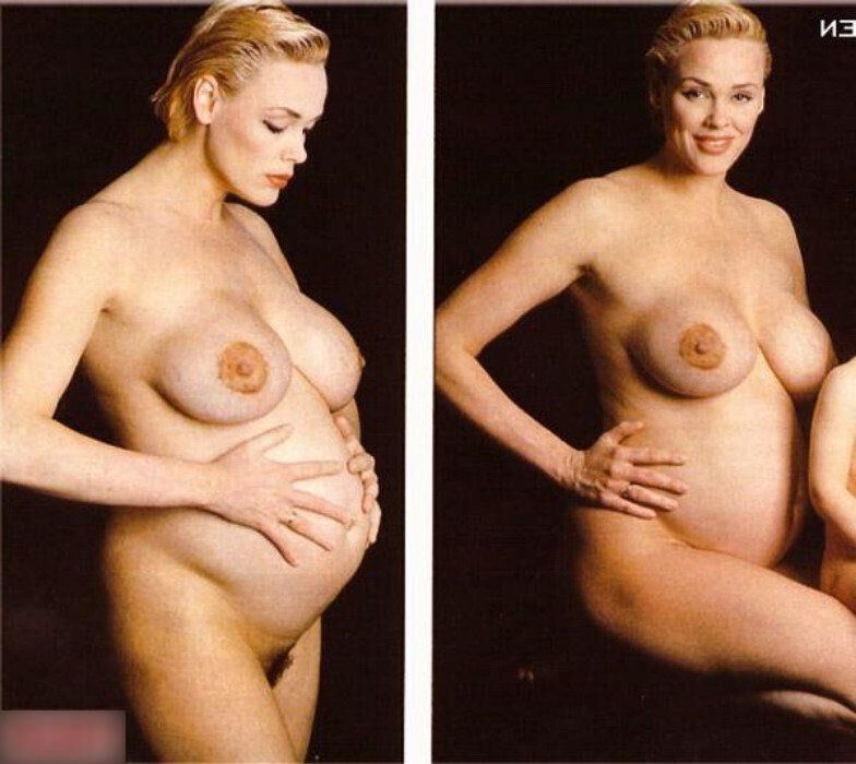 Brigitte Nielsen pregnant