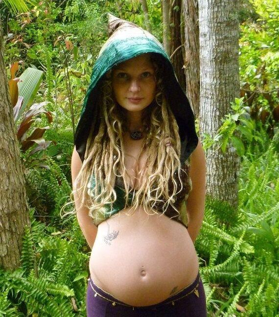 Hippie enceinte