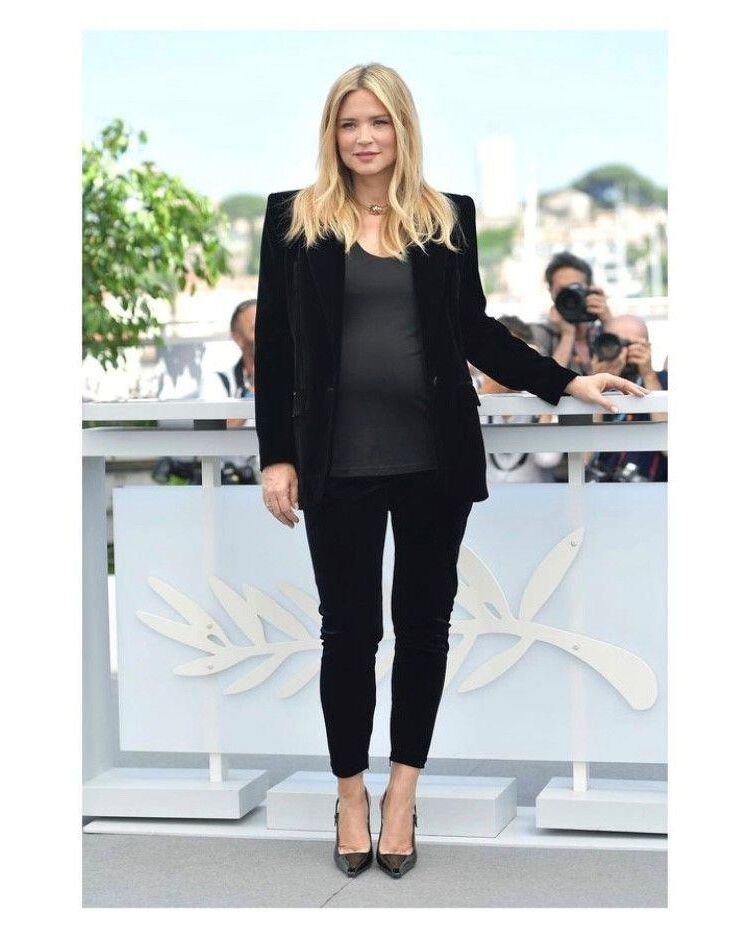 Virginie Efira pregnant