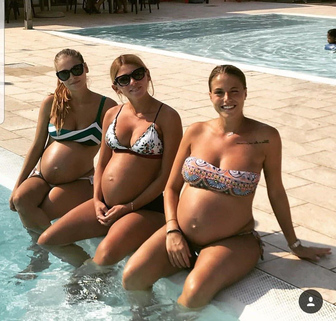 Pregnant sisters