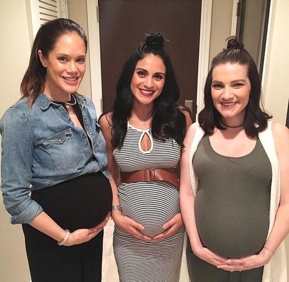 Pregnant sisters