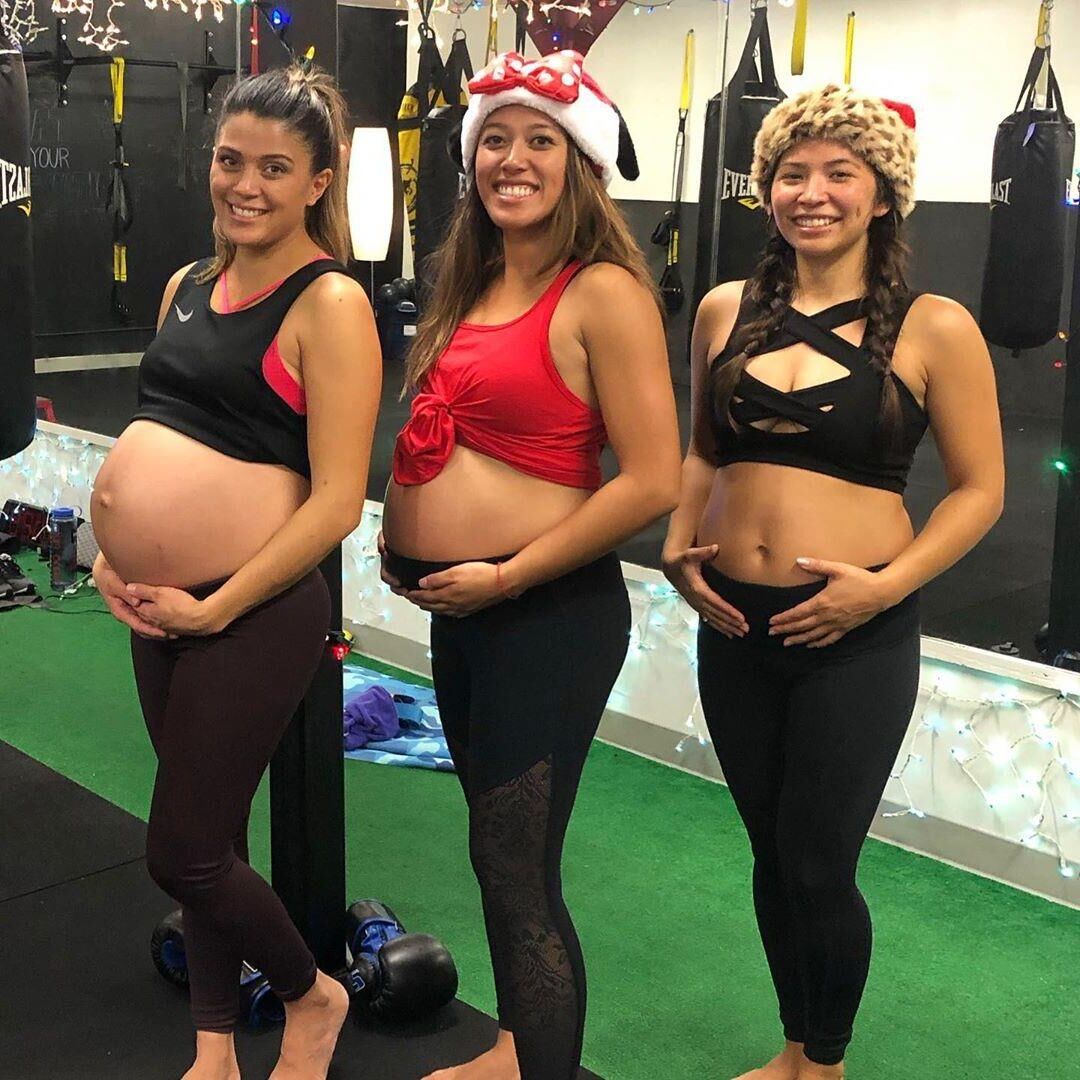 Pregnant sisters