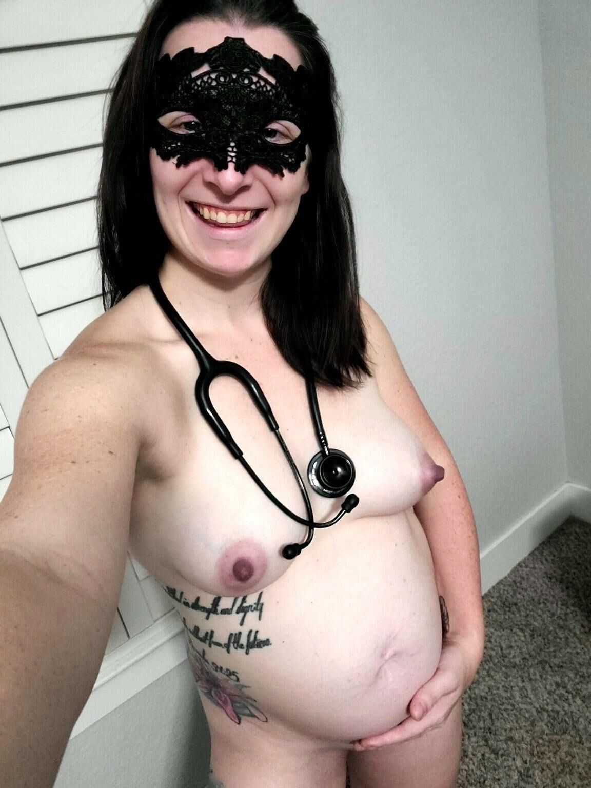 Juli shy pregnant nurse 