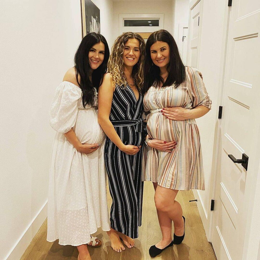 Pregnant sisters