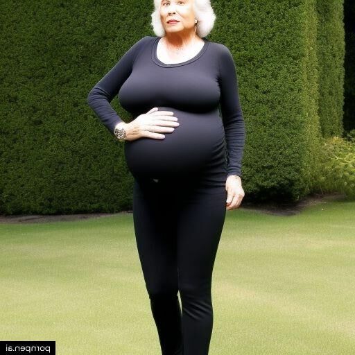 AI Generated pregnant grannies