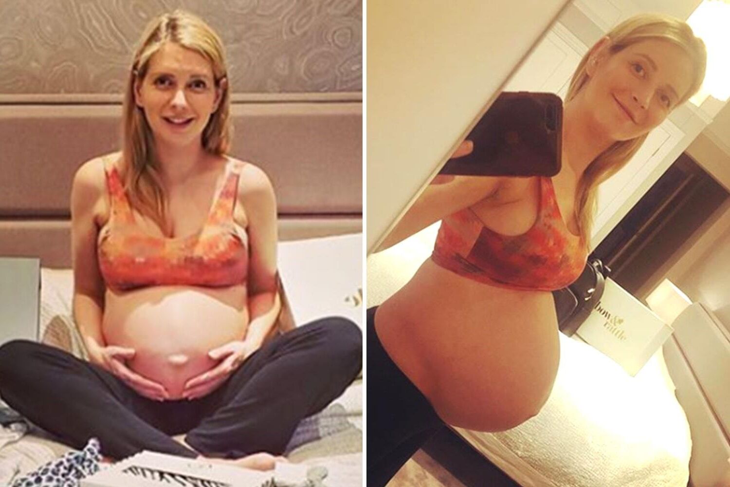 Rachel Riley pregnant - non-nude