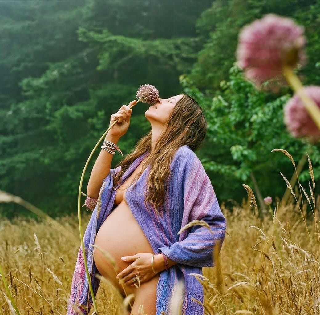 Hippie enceinte