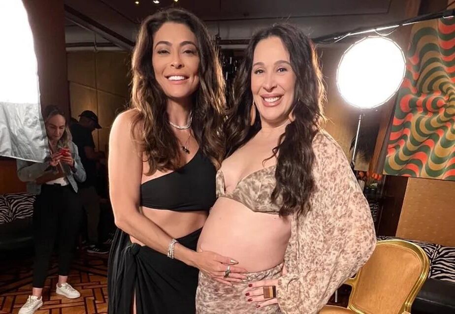 Claudia Raia pregnant at 56