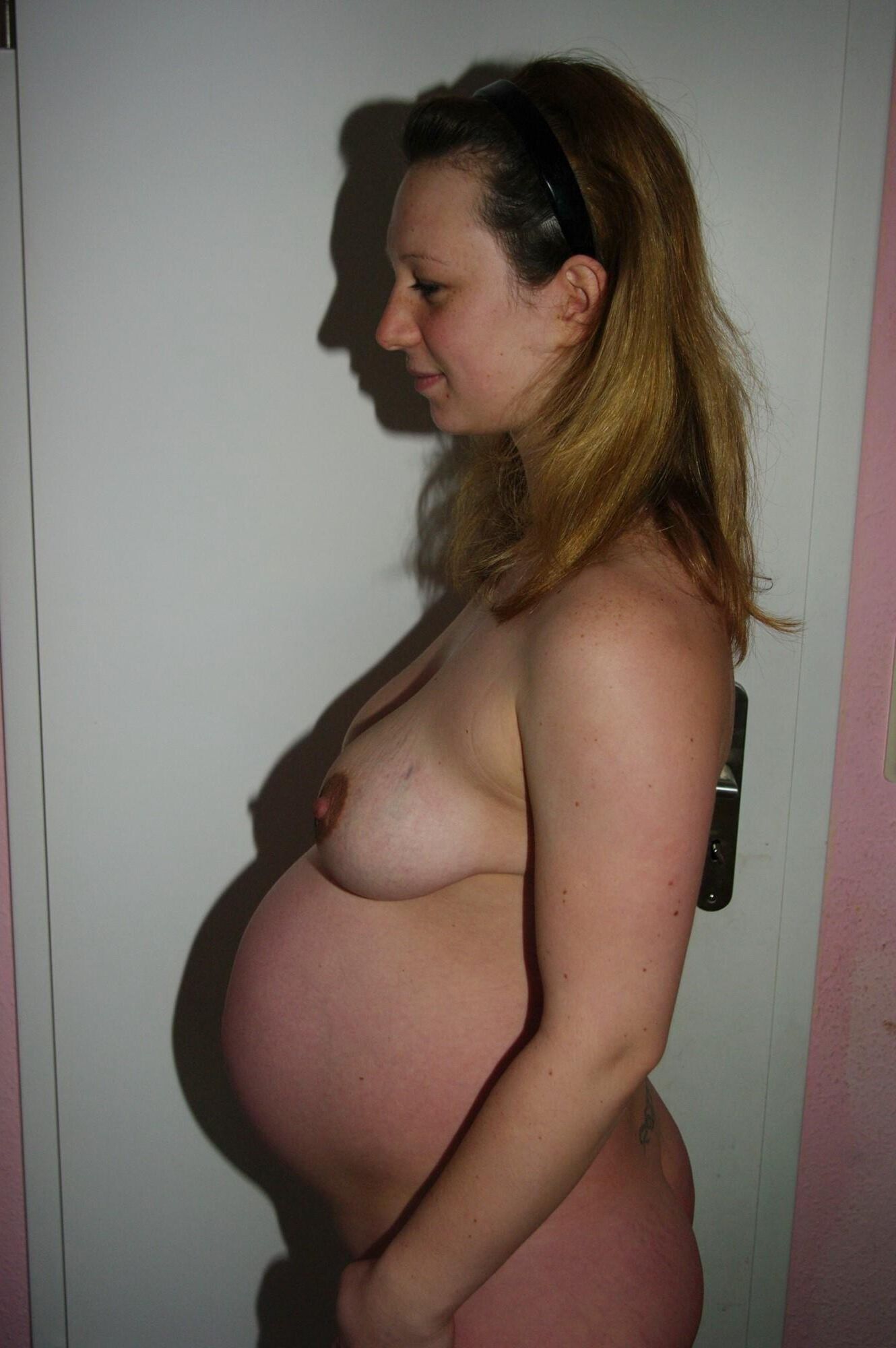 German pregnant wife private nudes Part I