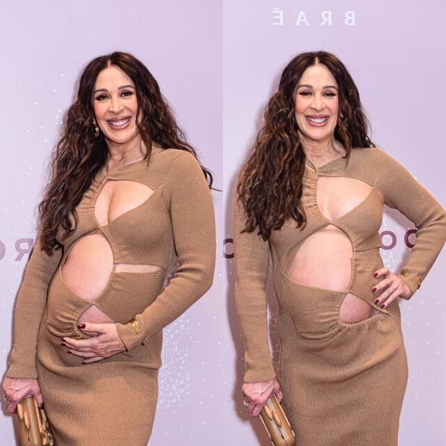 Claudia Raia pregnant at 56