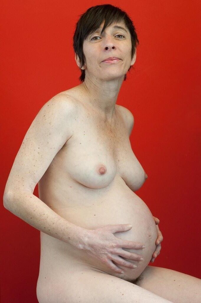 Mature, pregnant and hairy