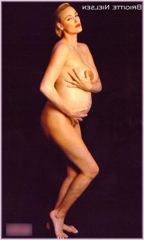 Brigitte Nielsen pregnant