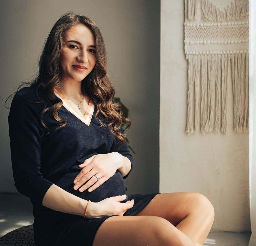 [Pregnant] beautiful Russian