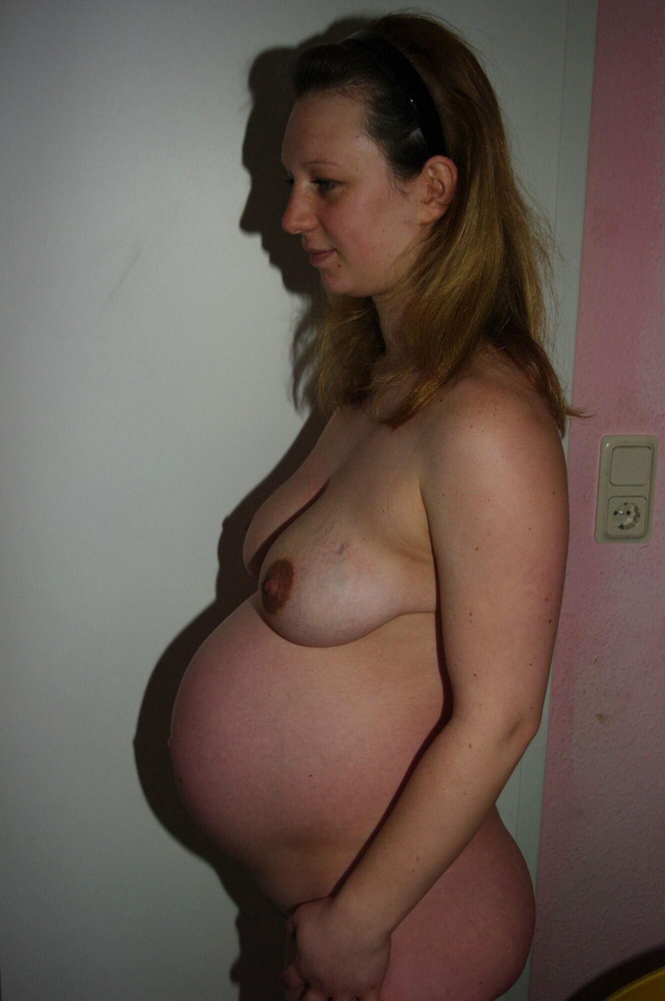 German pregnant wife private nudes Part I