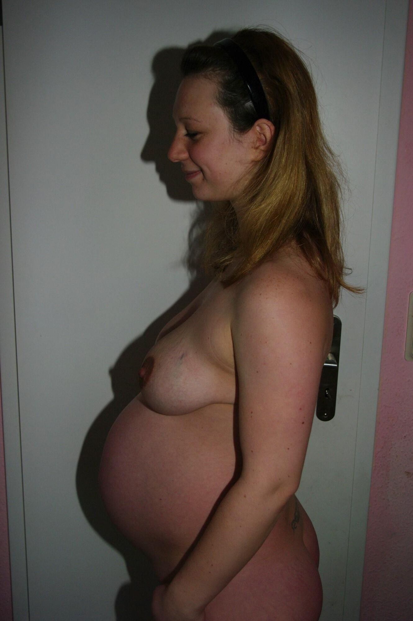 German pregnant wife private nudes Part I