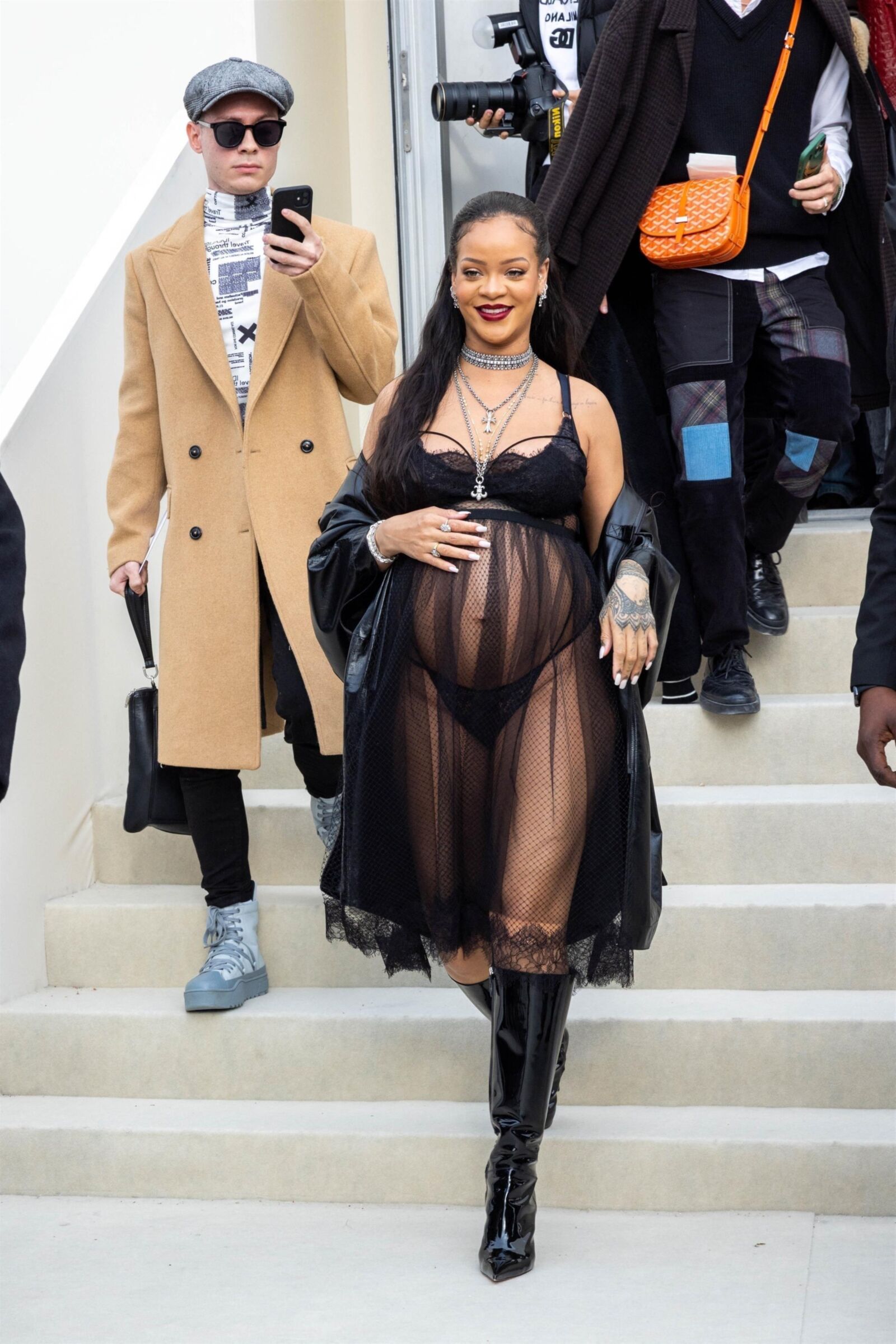 Rihanna - Dior Show Autumn Winter 2022 Paris Fashion Week