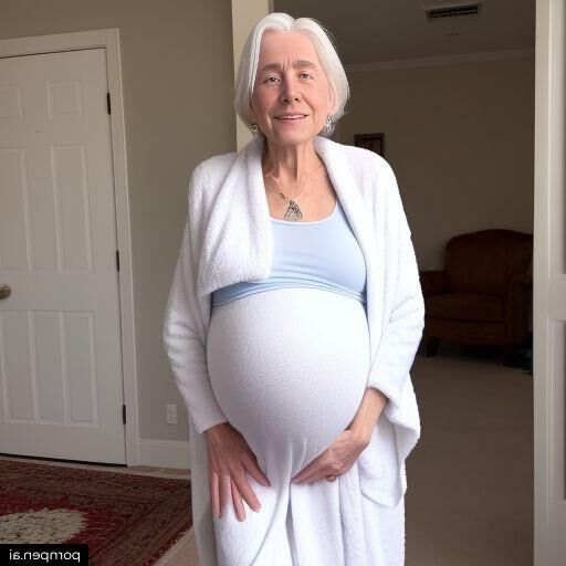 AI Generated Pregnant Grannies Vol 2