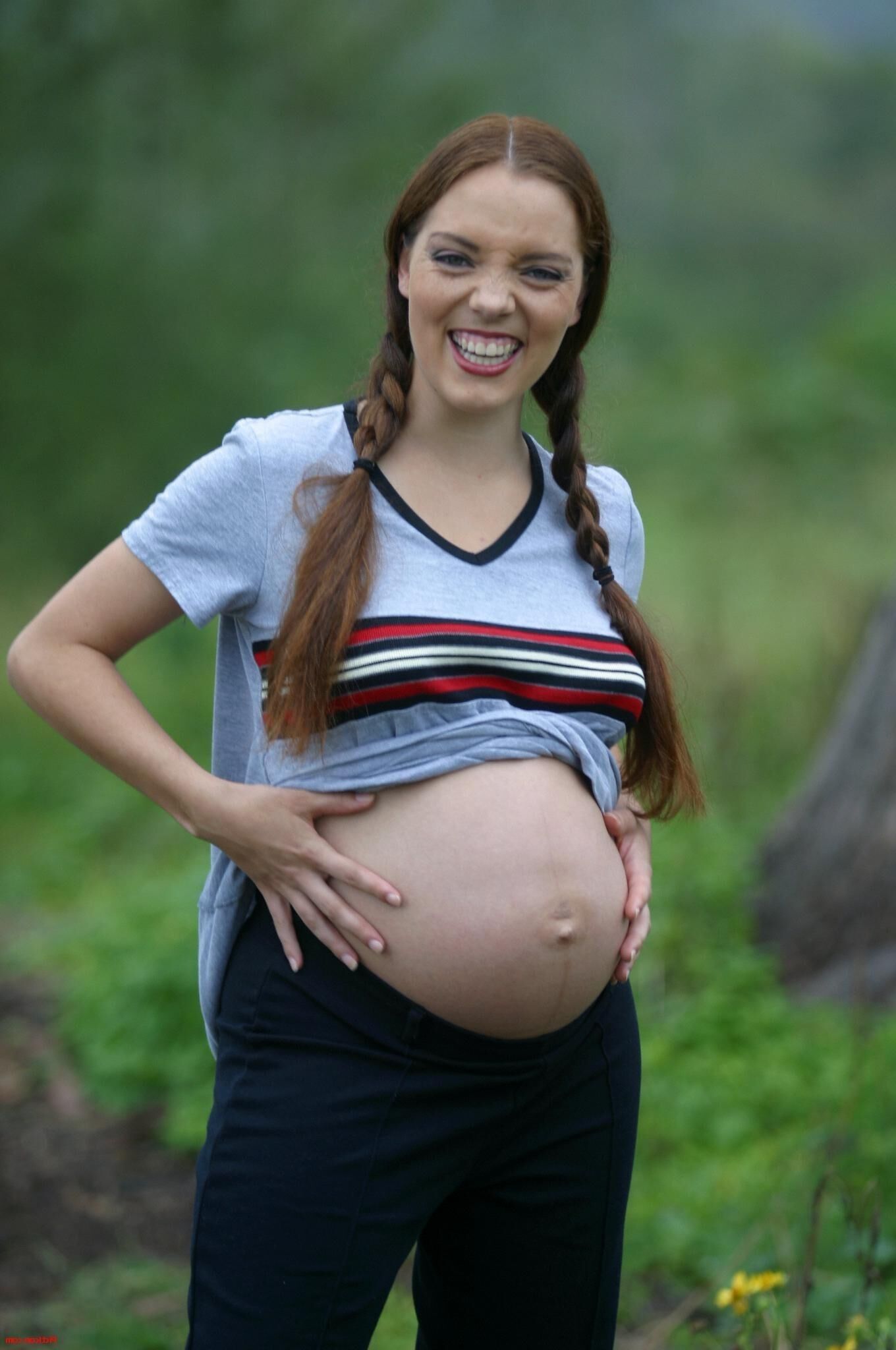 Anthea on a walk