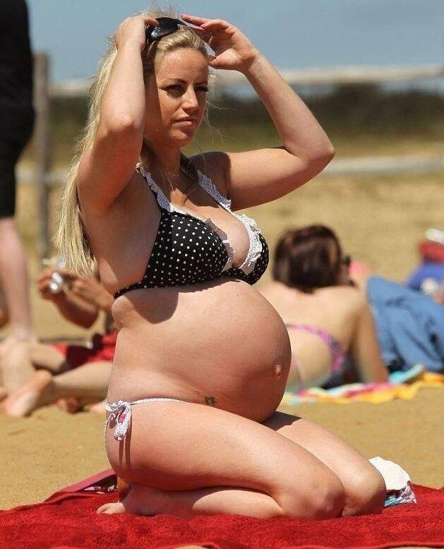 Candid Pregnant Compilation Volume One