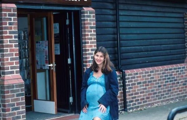 Pregnant hairy Jenny from Ravers Magazine