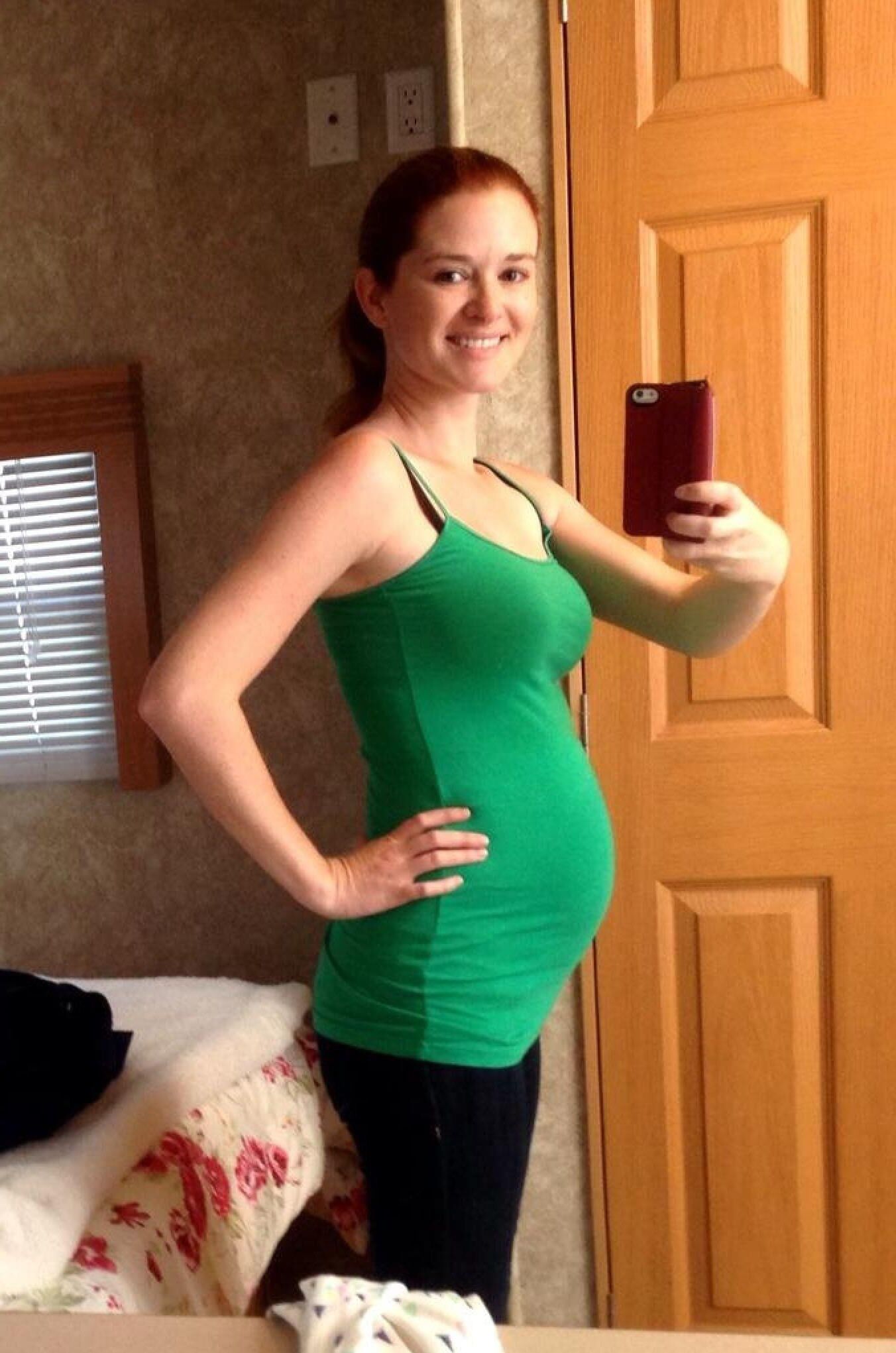 Mirror mirror on the wall, who's the sexiest preggo of them all?