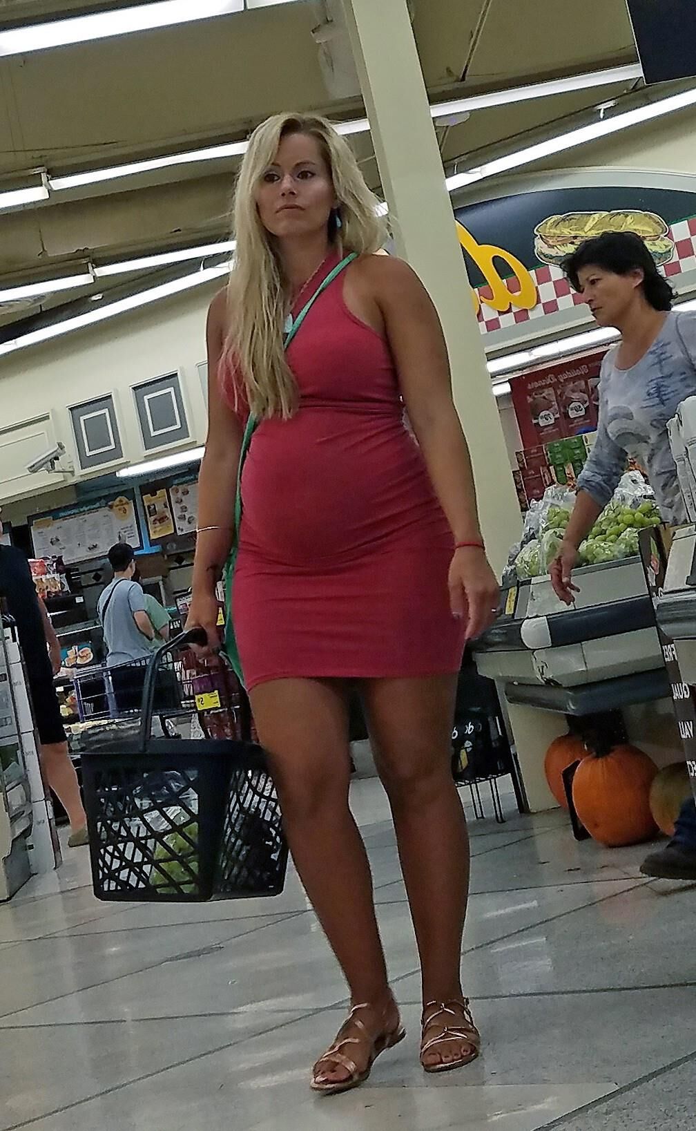 Candid Pregnant Compilation Volume One